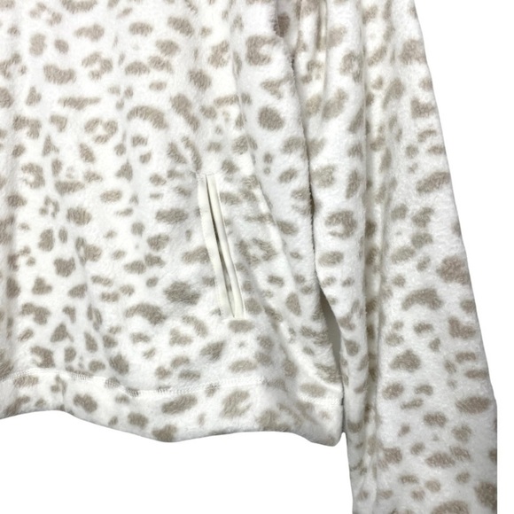 Thread & Supply X Stitch Fix Calista Leopard Half-Zip Fleece Jacket NWT - Picture 5 of 13